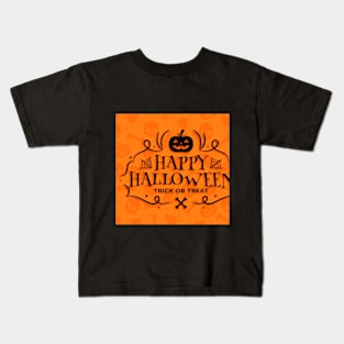 HAPPY HALOOWEEN Kids T-Shirt